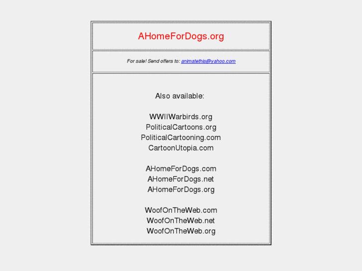 www.ahomefordogs.org