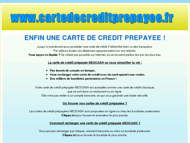 www.cartedecreditprepayee.com