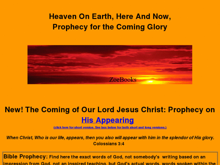 www.comingofhisglory.com