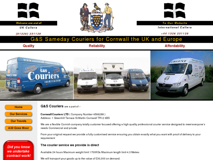 www.cornwall-couriers.com