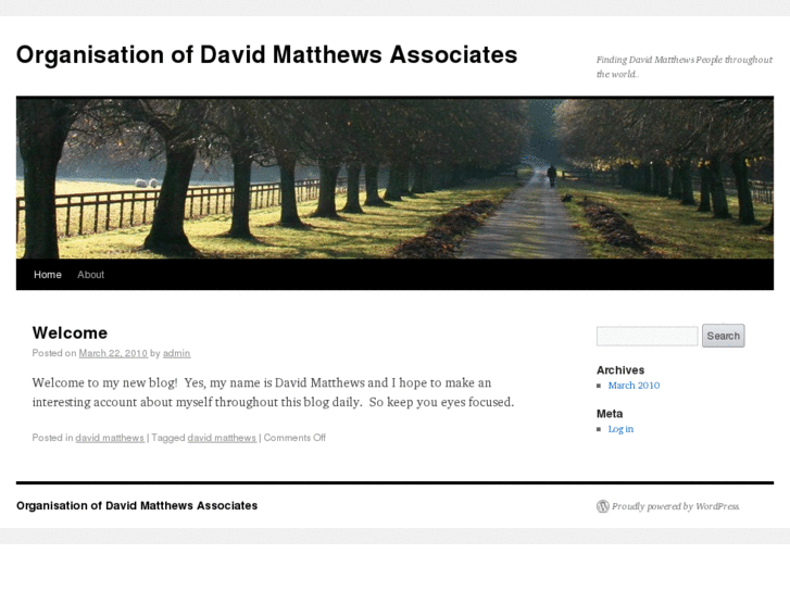 www.davidmatthews.org