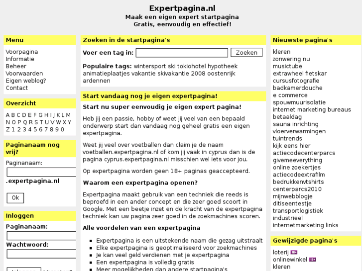 www.expertpagina.nl