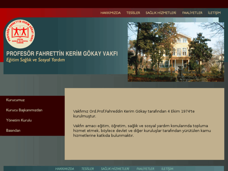 www.fahrettinkerimgokayvakfi.org