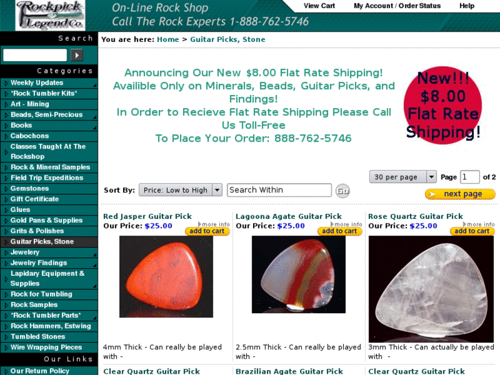 www.gemstoneguitarpick.com