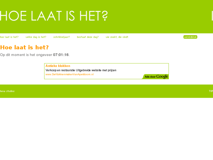 www.hoelaatishet.be