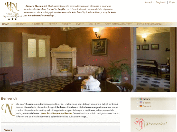 www.hotelnovecento.com