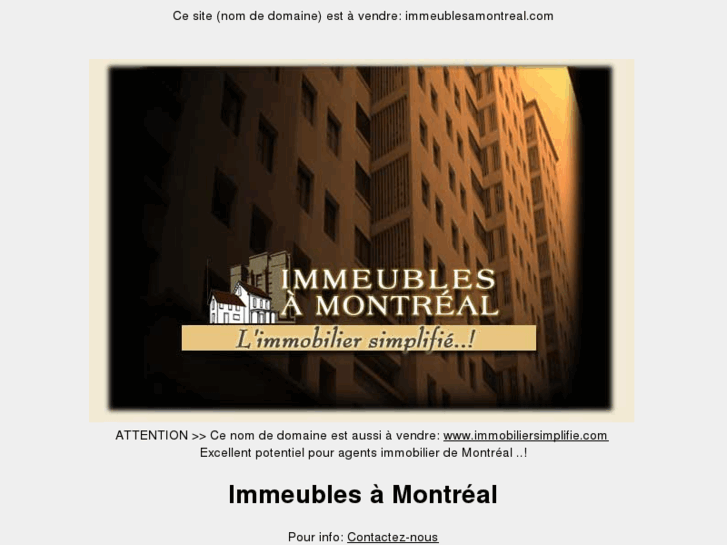 www.immeublesamontreal.com