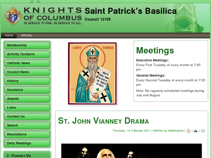 www.kofcstpatsbasilica.org