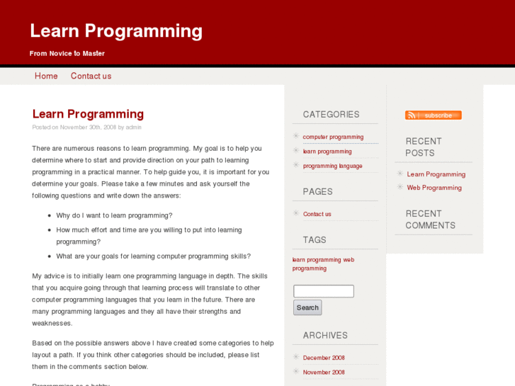 www.learnprogrammingsite.com