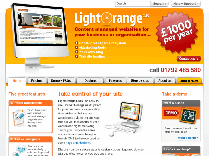 www.lightorangecms.co.uk