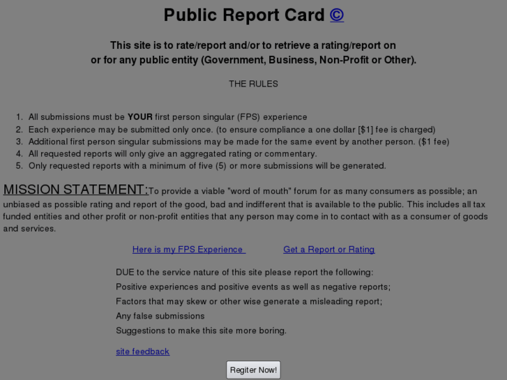 www.publicreportcard.com