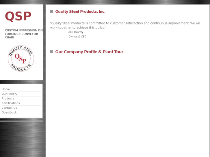 www.qualitysteelproductsinc.com