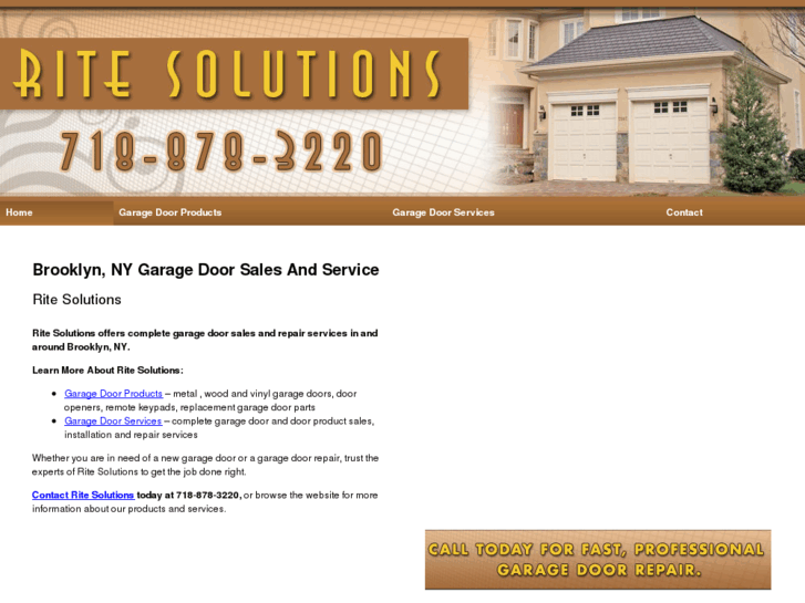 www.ritegaragedoorsolutions.com