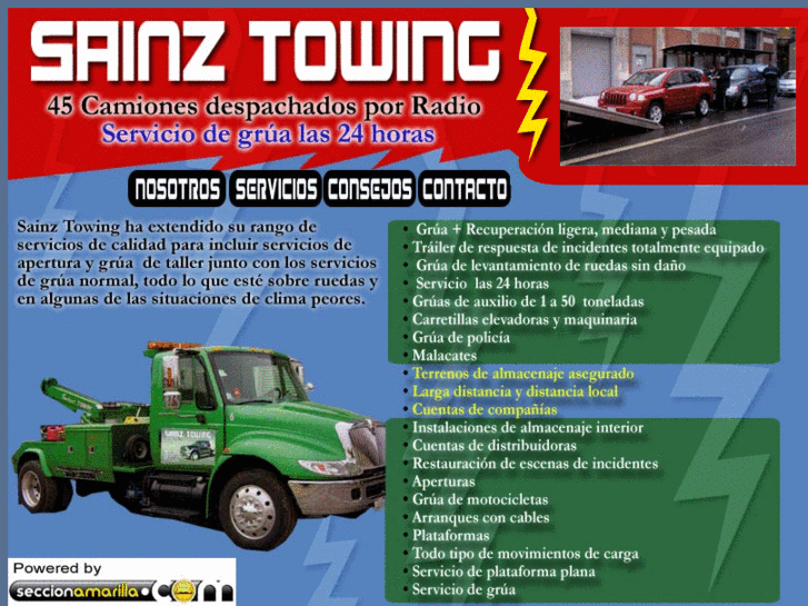 www.sainztowing.com