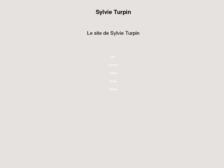 www.sylvieturpin.com