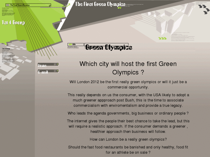 www.thegreenolympics.com