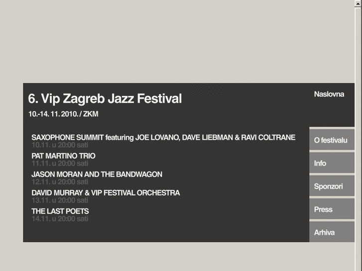 www.zagrebjazzfestival.com