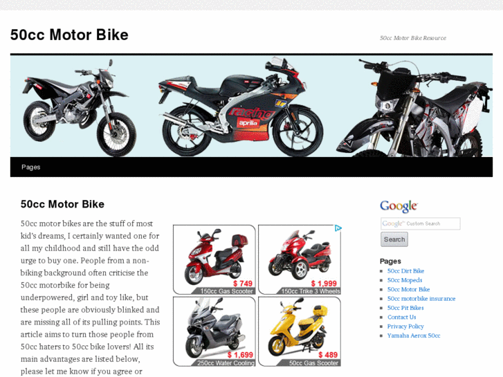 www.50ccmotorbike.net