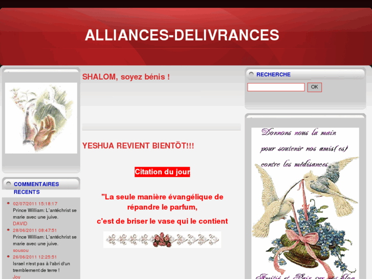 www.alliances-delivrances.com