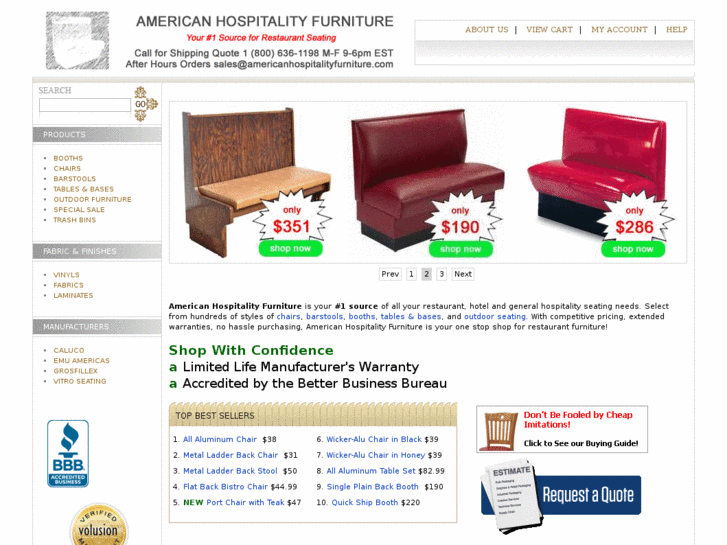 www.americanhospitalityfurniture.com