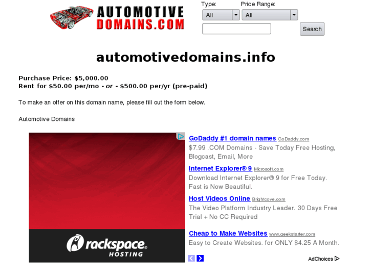 www.automotivedomains.info