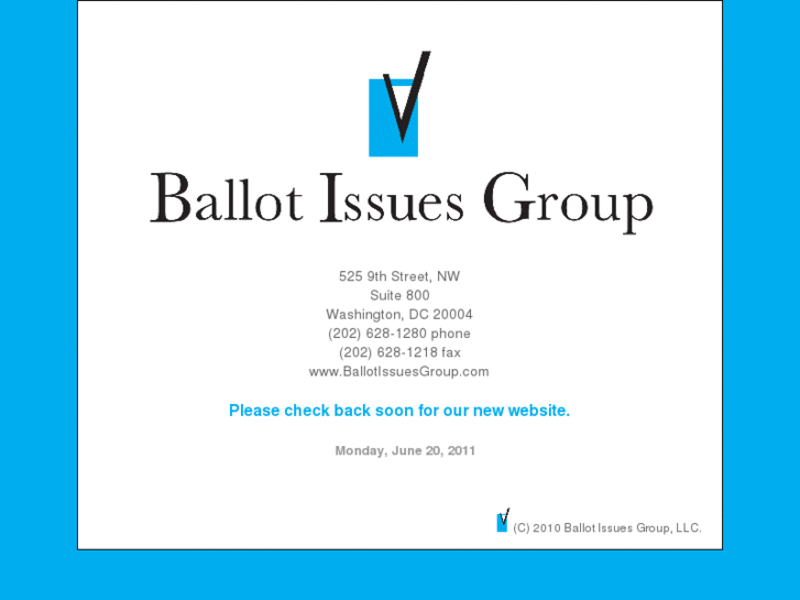 www.ballotissuesgroup.net