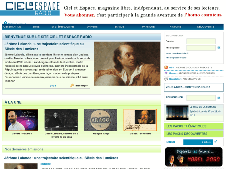 www.cieletespaceradio.fr