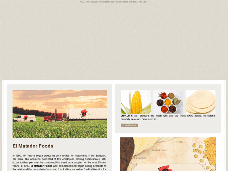 www.elmatadorfoods.com