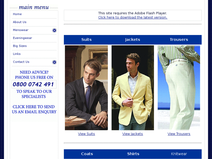 www.hansfordsmenswear.com