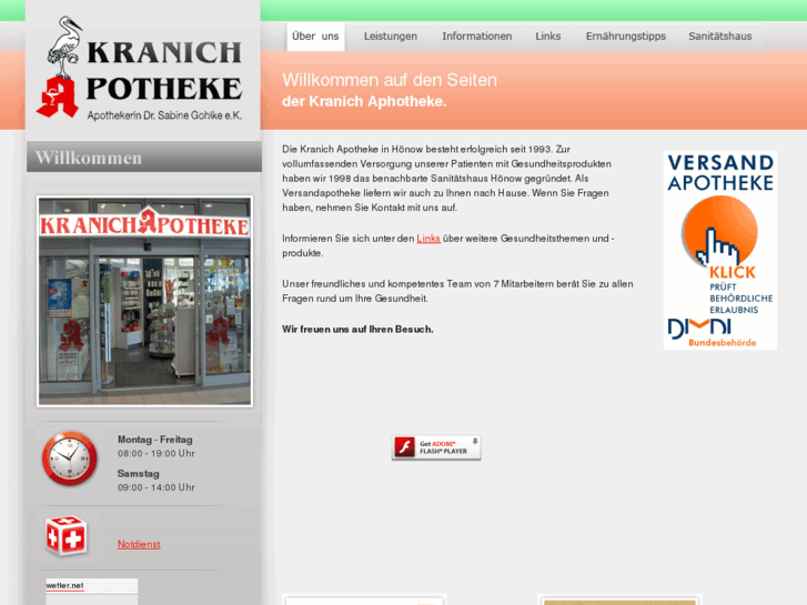 www.kranich-apotheke.net