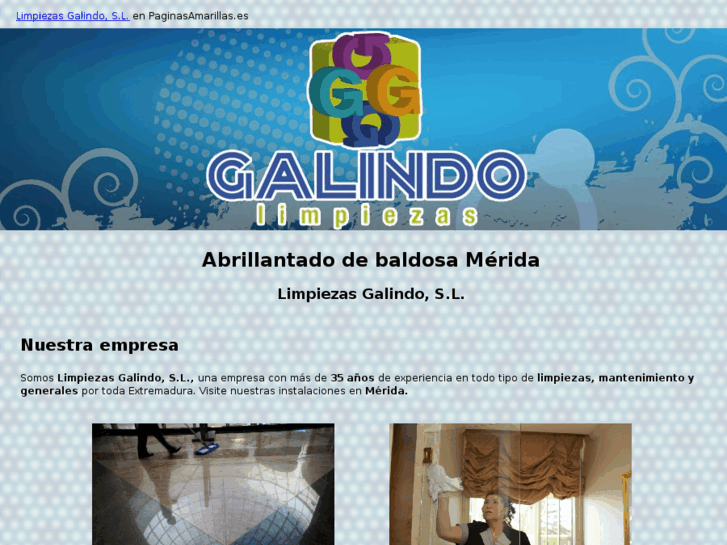 www.limpiezasgalindo.com