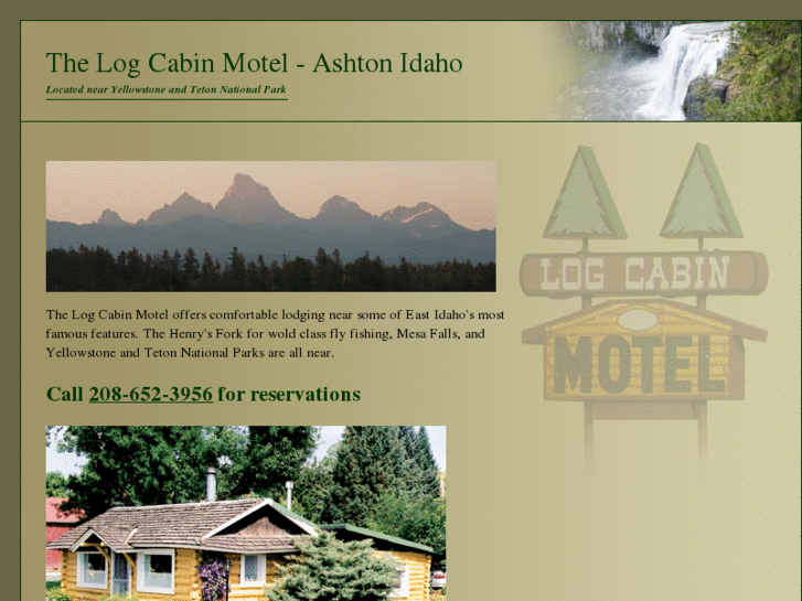 www.logcabinmotelidaho.com