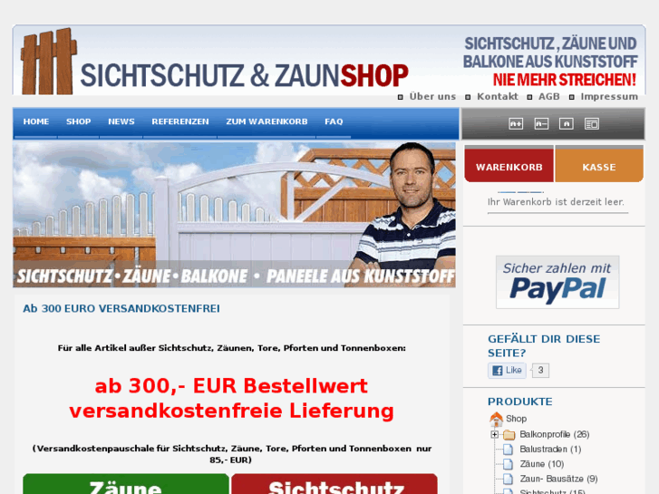 www.sichtschutzzaun-shop.de