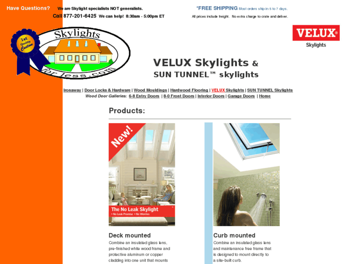 www.skylightsforless.com