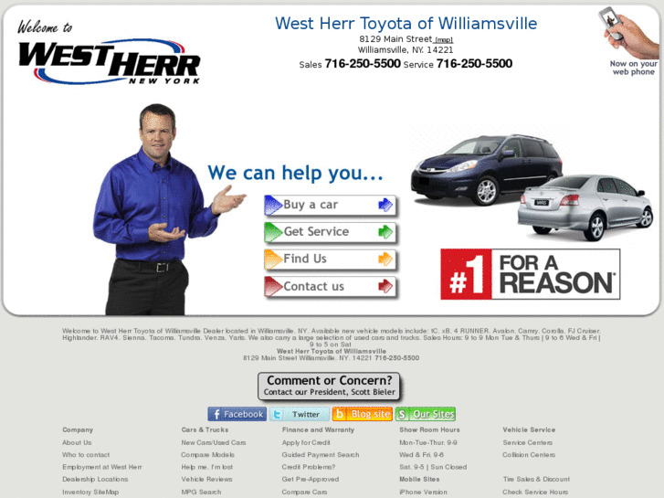 www.toyotaofwilliamsville.com