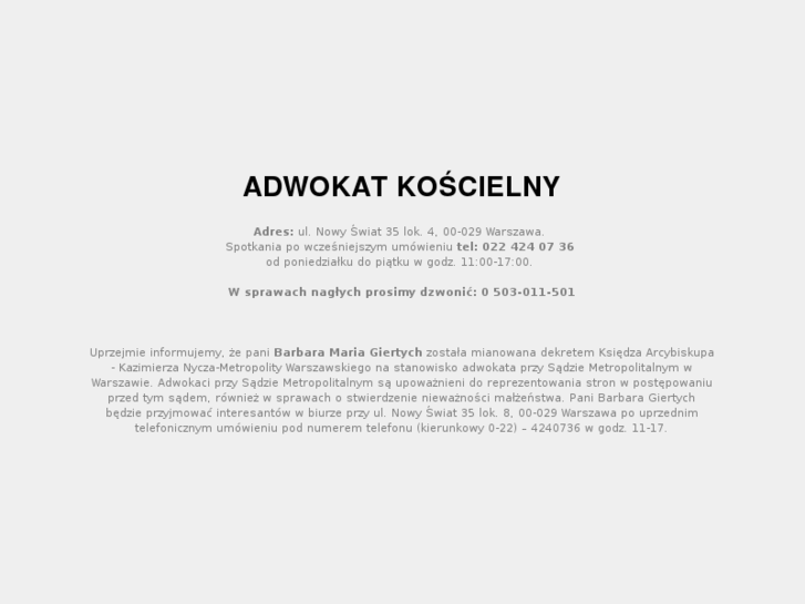 www.adwokatkoscielny.com