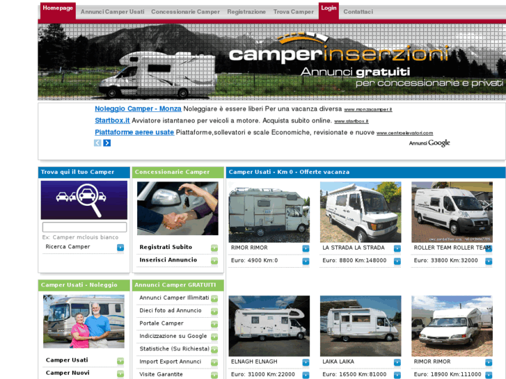 www.camperinserzioni.it