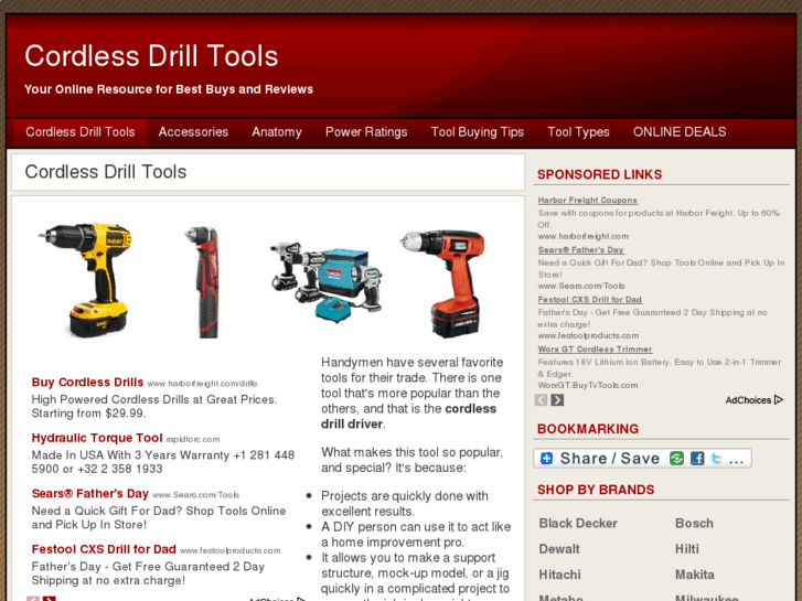 www.cordlessdrilltools.net