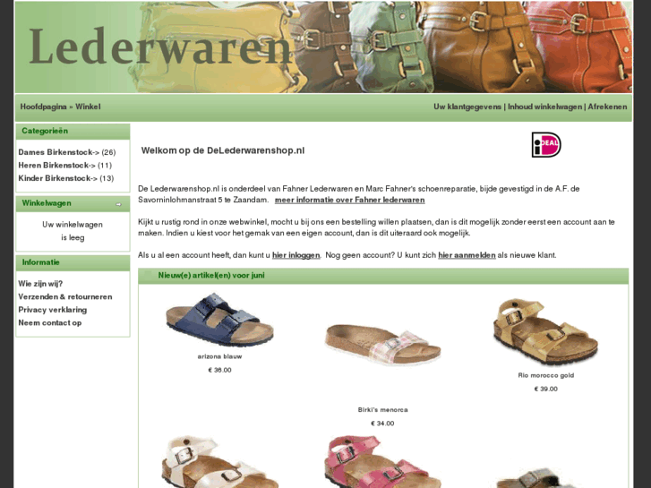 www.delederwarenshop.nl