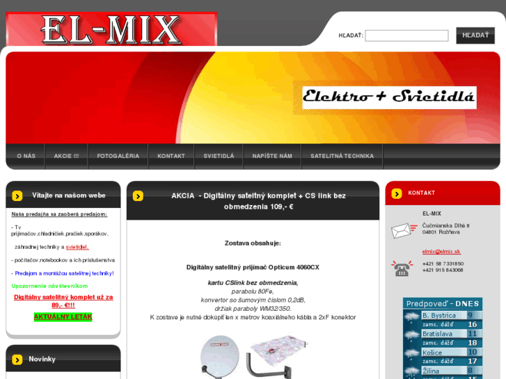 www.elmix.sk