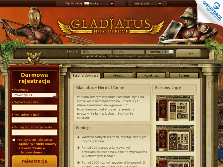 www.gladiatus.pl