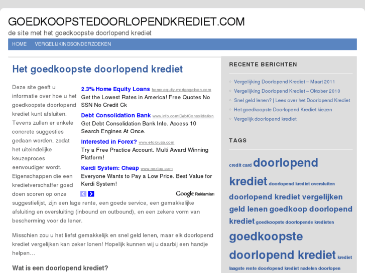 www.goedkoopstedoorlopendkrediet.com