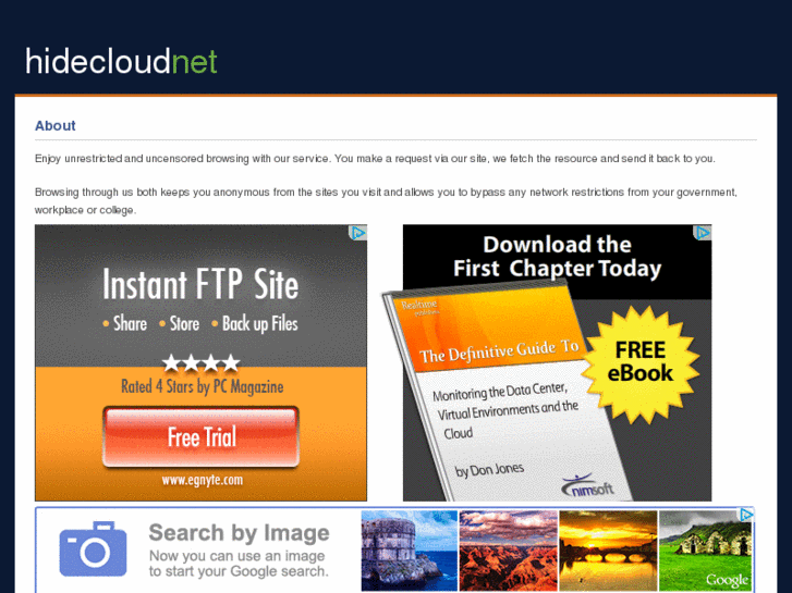 www.hidecloud.net