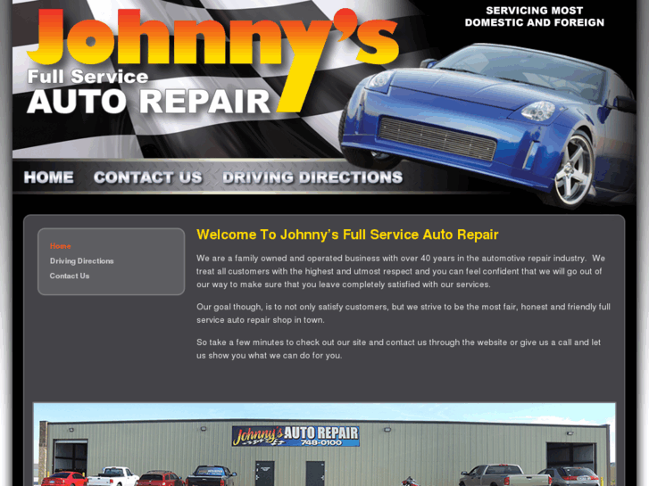 www.johnnysautorepair.com