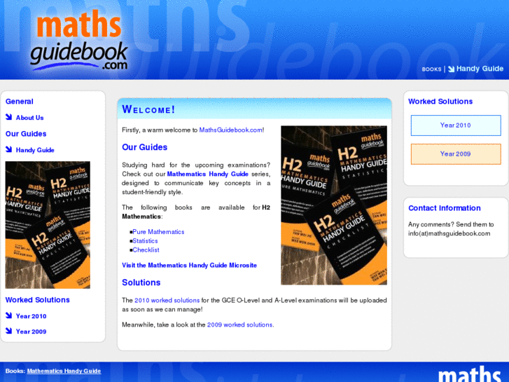 www.mathguidebook.com