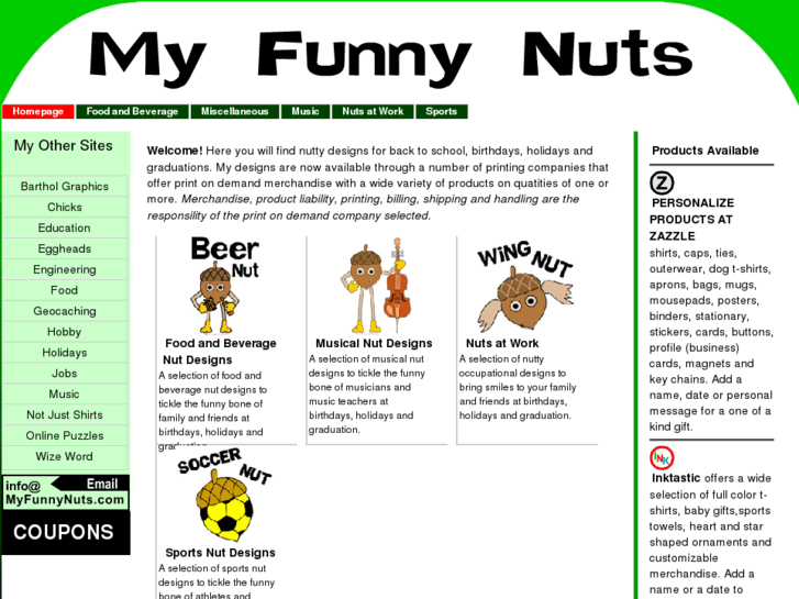 www.myfunnynuts.com