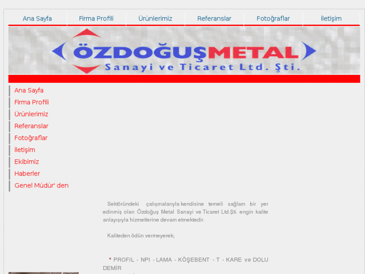 www.ozdogusmetal.com