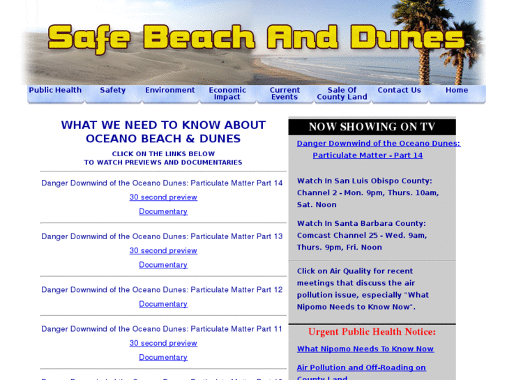 www.safebeachanddunes.org