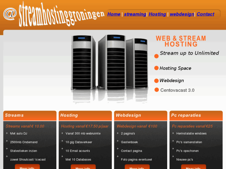 www.streamhostinggroningen.nl