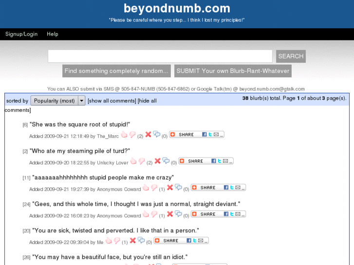 www.beyondnumb.com